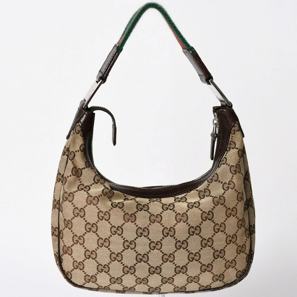 Gucci handbag GG Sherry canvas leather